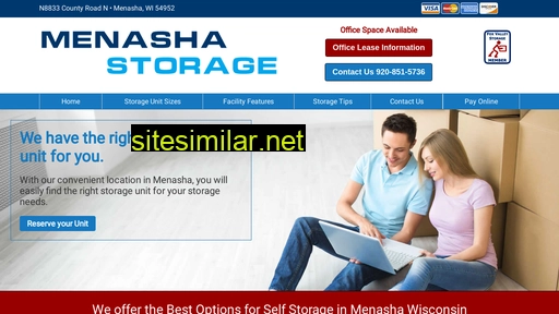 menashastorage.com alternative sites