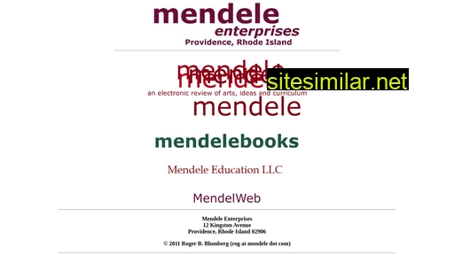 mendele.com alternative sites