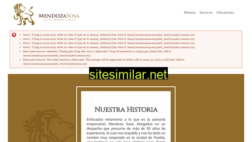 mendozasosa.com alternative sites