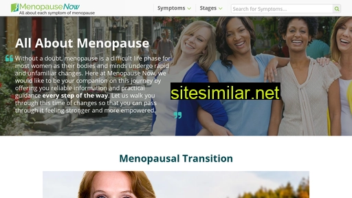 menopausenow.com alternative sites