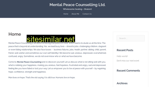 mentalpeacecounselling.com alternative sites