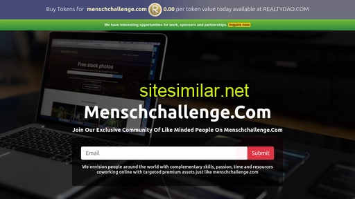 menschchallenge.com alternative sites