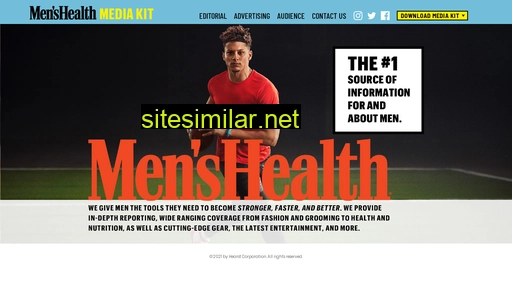 Menshealthmediakit similar sites