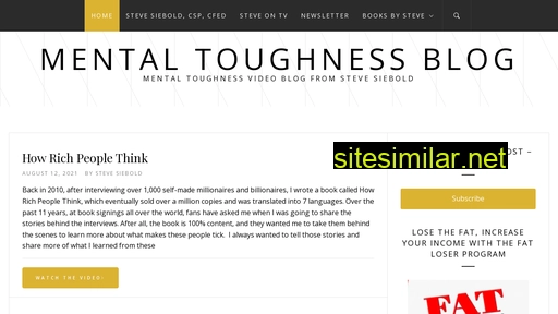Mentaltoughnessblog similar sites