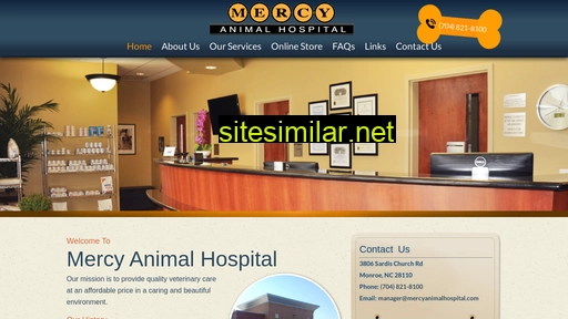 mercyanimalhospital.com alternative sites