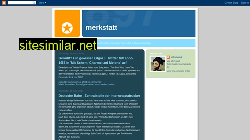 merkstatt.blogspot.com alternative sites