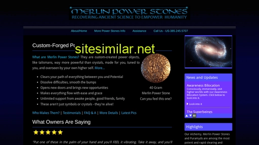 merlinpowerstones.com alternative sites