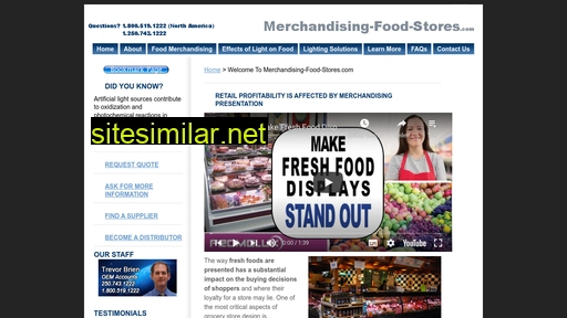 Merchandising-food-stores similar sites