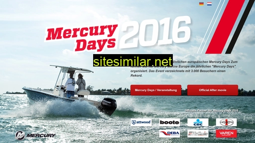 mercurydays.com alternative sites