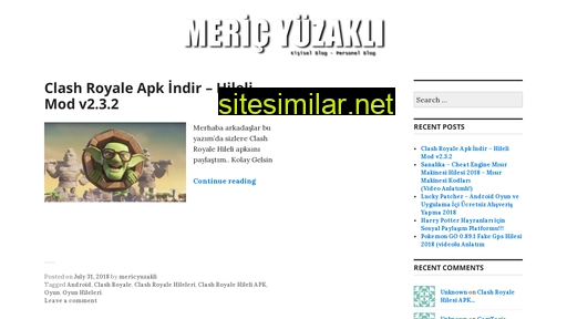 mericyuzakli.wordpress.com alternative sites