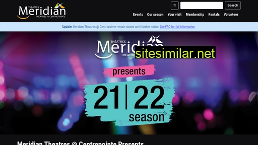 meridiancentrepointe.com alternative sites