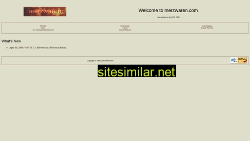 merzwaren.com alternative sites