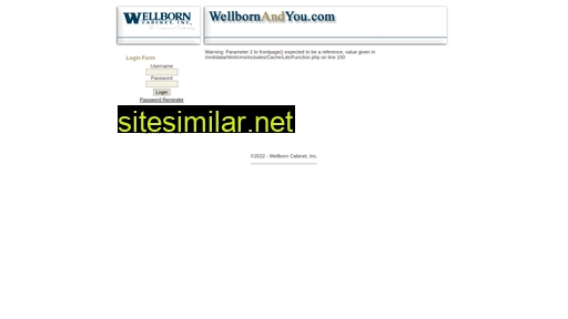 mes1.wellborn.com alternative sites