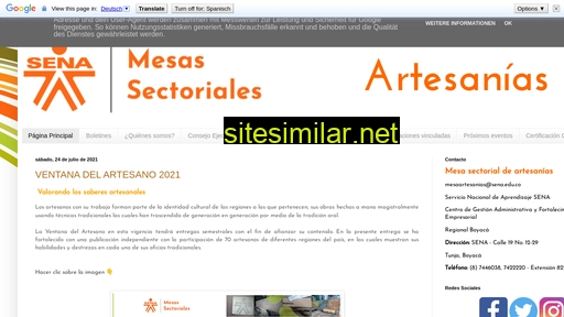 mesaartesanias.blogspot.com alternative sites