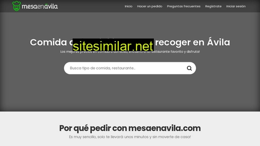 mesaenavila.com alternative sites