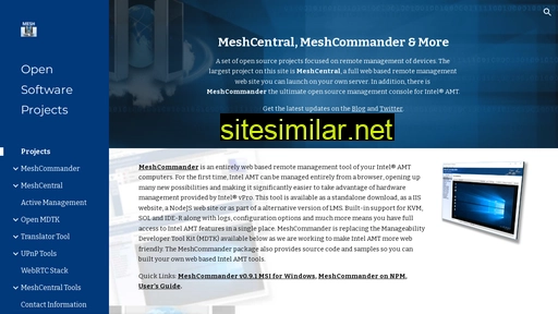meshcommander.com alternative sites