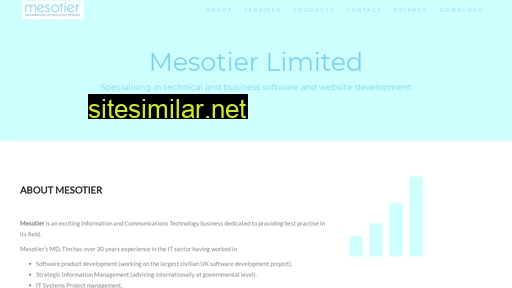 mesotier.com alternative sites