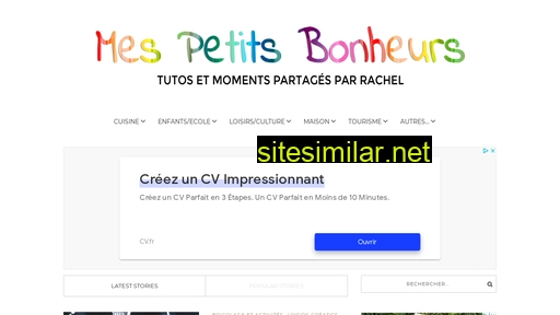 Mespetitsbonheurs similar sites