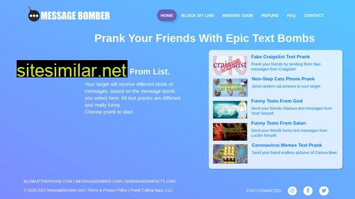 messagebomber.com alternative sites