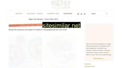 messyvegancook.com alternative sites