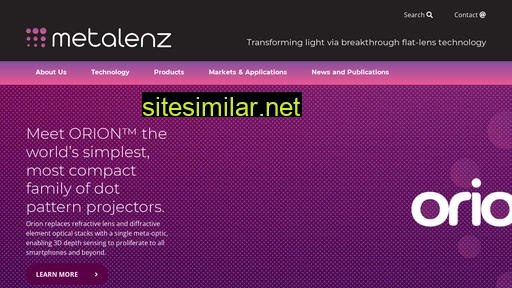 metalenz.com alternative sites