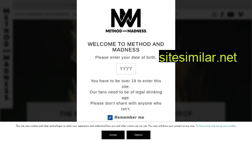 methodandmadnesswhiskey.com alternative sites
