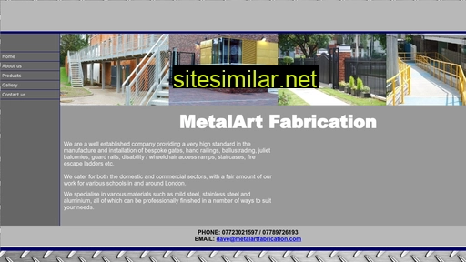 Metalartfabrication similar sites