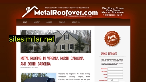 metalroofover.com alternative sites