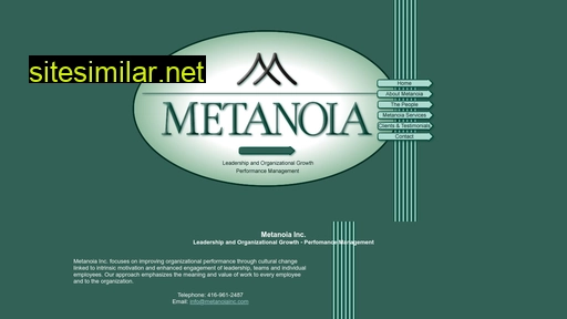 metanoiainc.com alternative sites