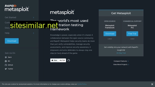 metasploit.com alternative sites