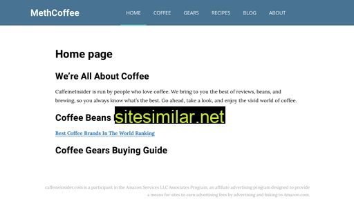 methcoffee.com alternative sites