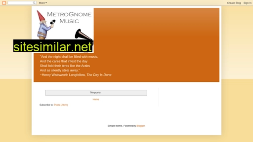 metrognomemusic.blogspot.com alternative sites