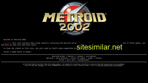 metroid2002.com alternative sites