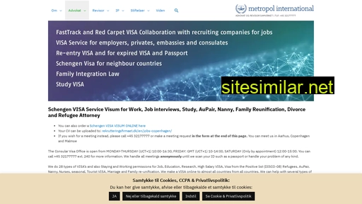 metropolinternational.com alternative sites