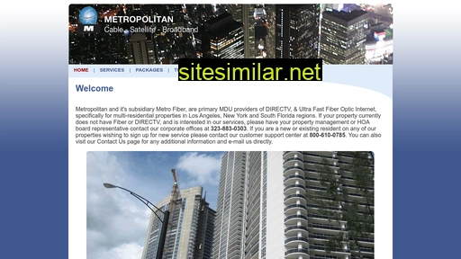 metropolitancable.com alternative sites