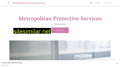 metropolitanprotectiveservices.com alternative sites