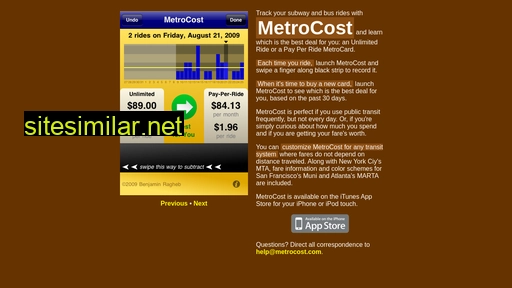 Metrocost similar sites