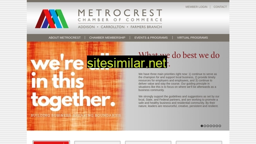 Metrocrestchamber similar sites