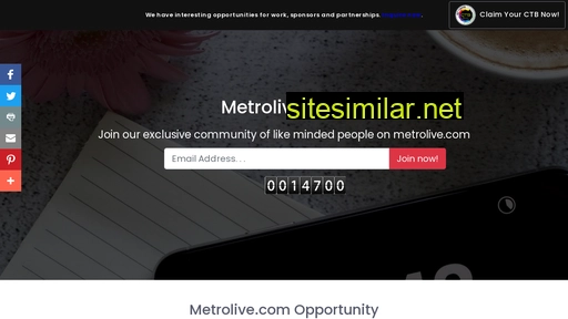 Metrolive similar sites