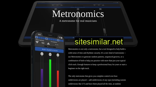 metronomicsapp.com alternative sites