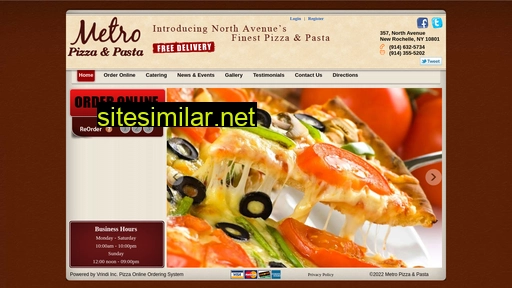 metropizzapasta.com alternative sites