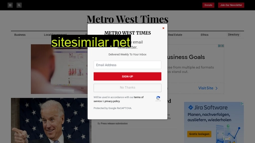 Metrowesttimes similar sites