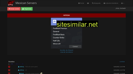 Mexicanservers similar sites
