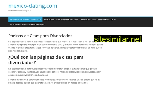 Mexico-dating similar sites