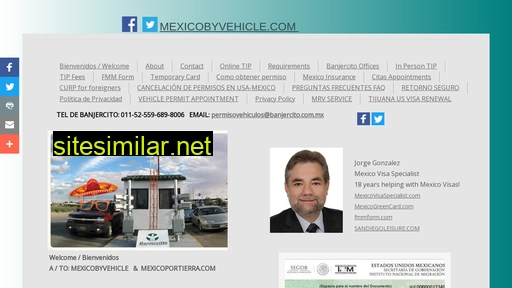 Mexicobyvehicle similar sites