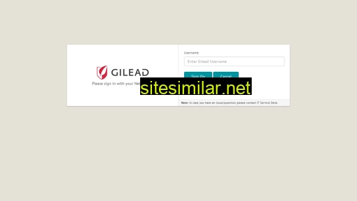 Gilead similar sites