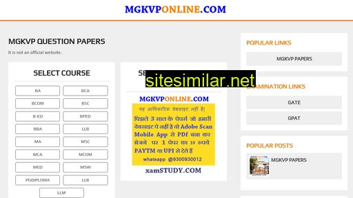 Mgkvponline similar sites