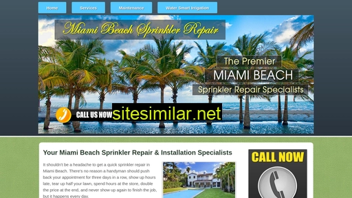 Miamibeachsprinklerrepair similar sites