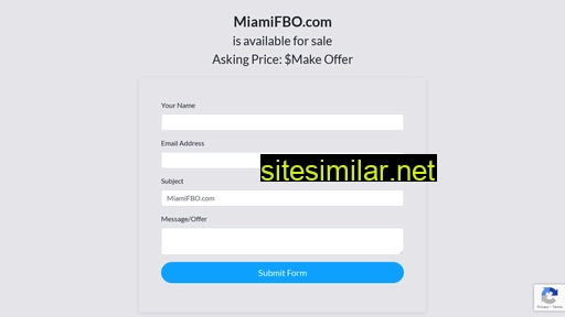 Miamifbo similar sites