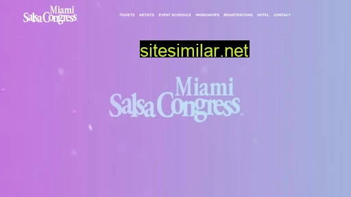 miamisalsacongress.com alternative sites